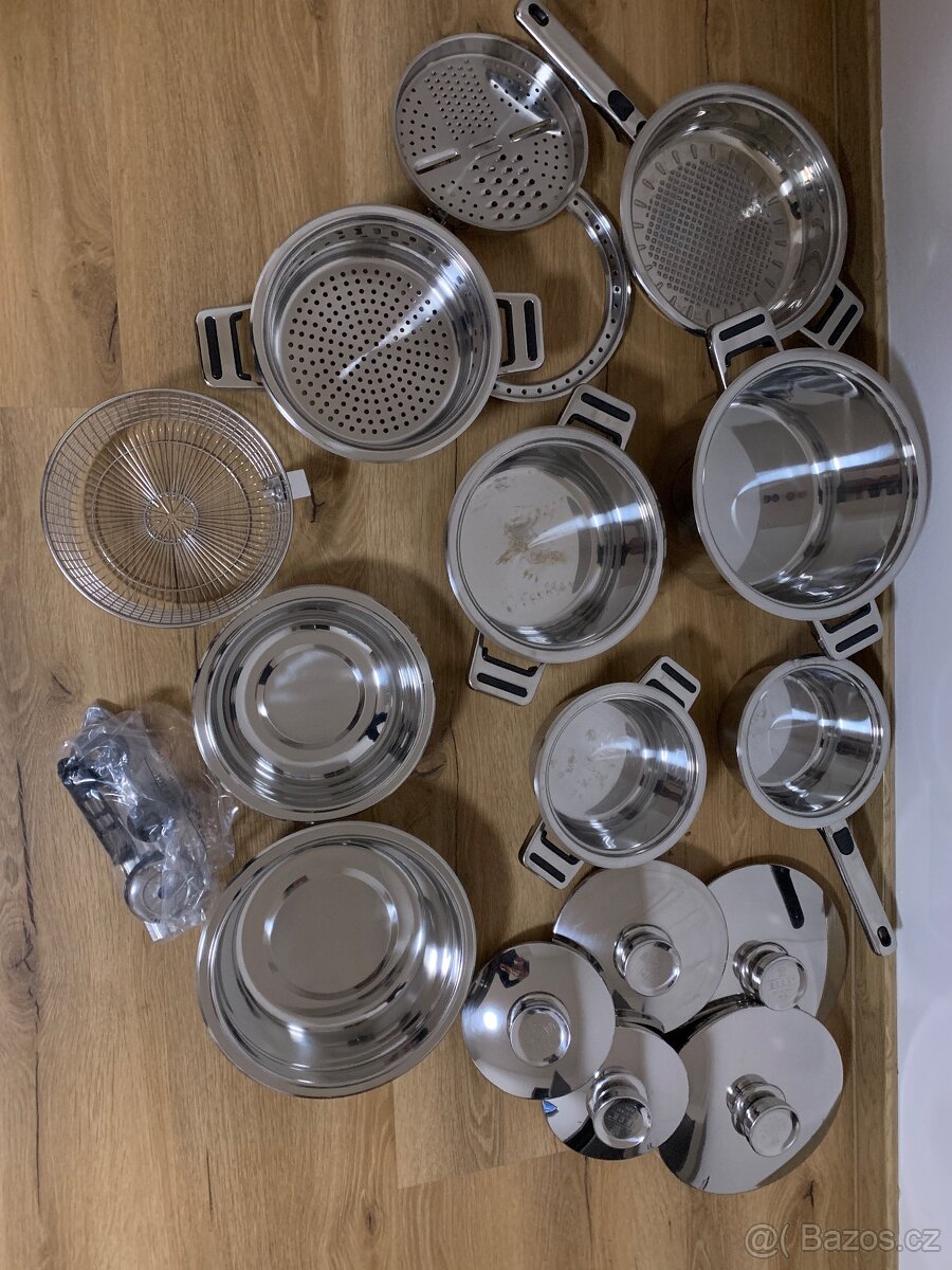 Nerezová sada nádobí - 3