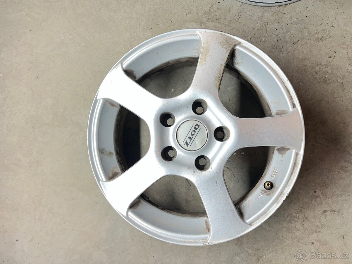 Prodám Alu disky 5x114 R15 - 3