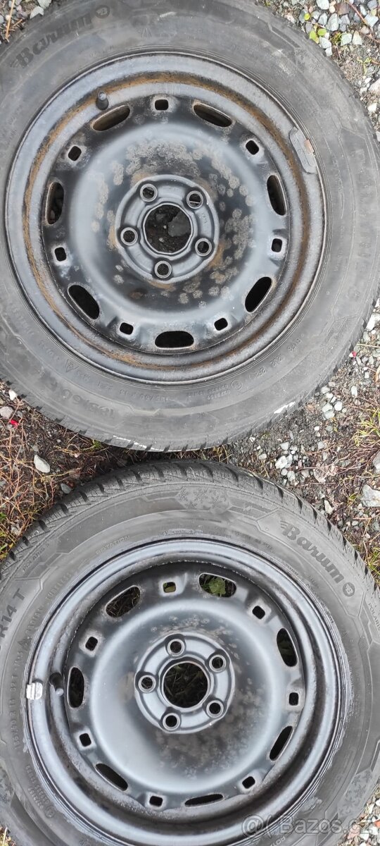 Sada zimních kol 185/60 r14 - 3