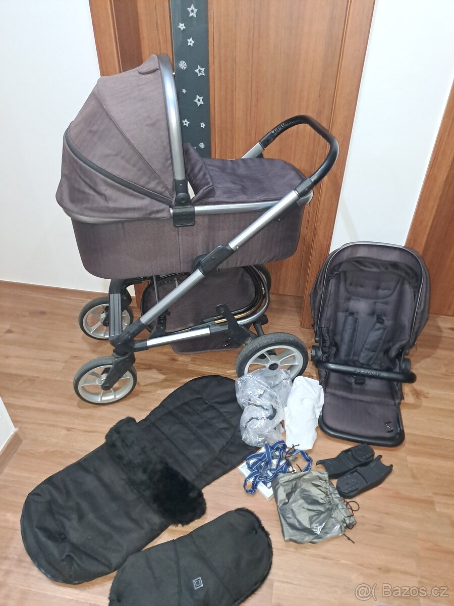 MOON Solitaire +vajíčko cybex +isofix - 3