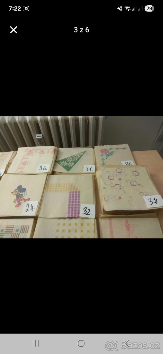 Papírové ubrousky po prababičce - 3