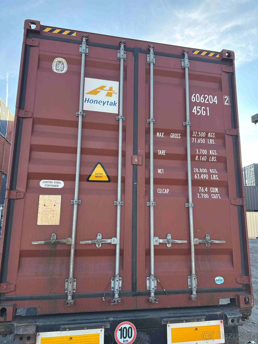 Prodám 12m lodní kontejner (40') – High Cube, IICL - 3