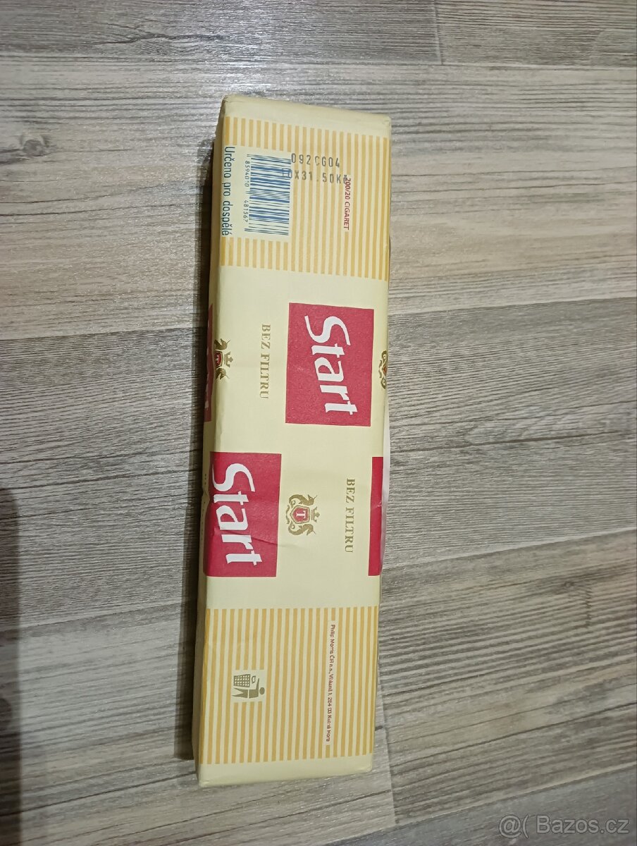 Sberatelske cigarety start - 3