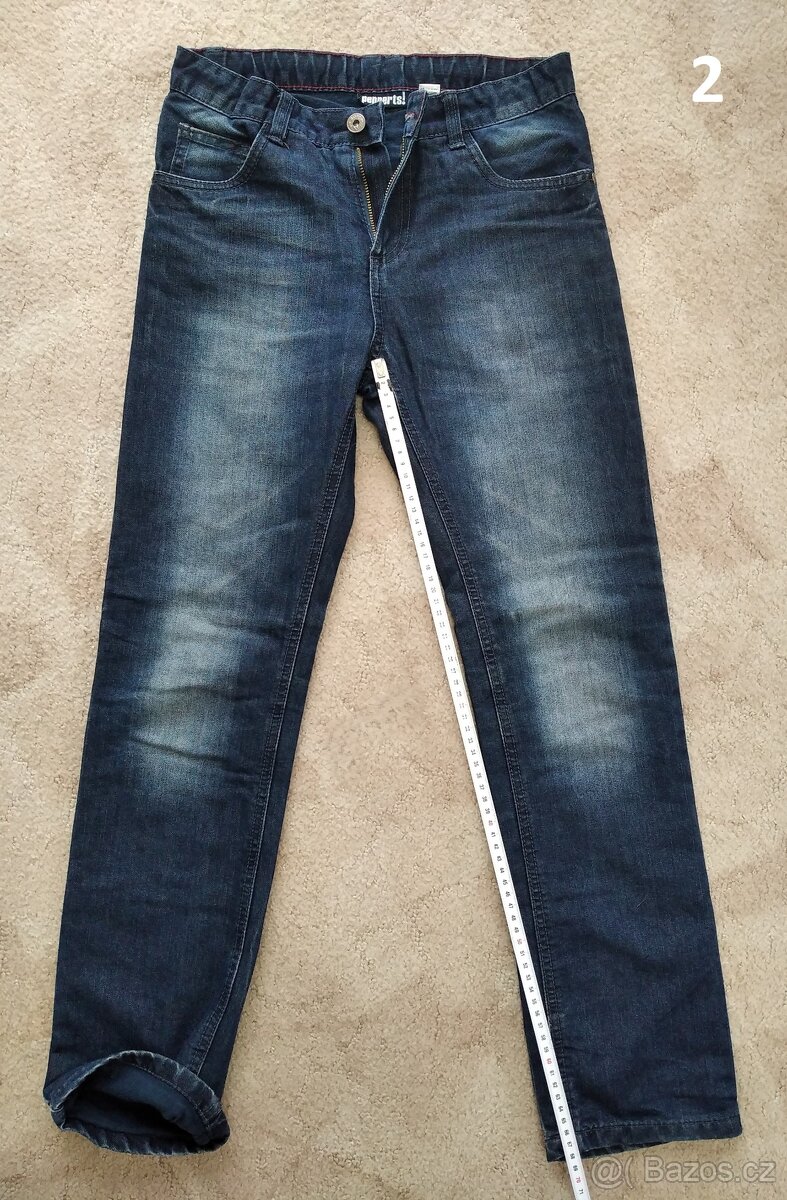 Dětské rifle (velikost 152), tepláky (158-164) - 3