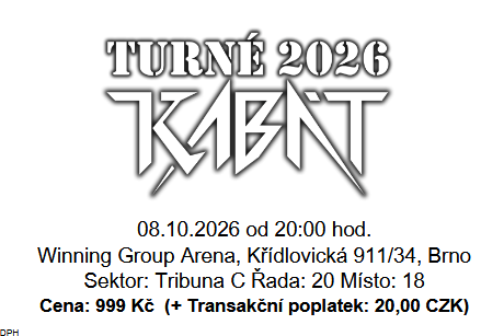 Kabát 2026 - Brno - 3