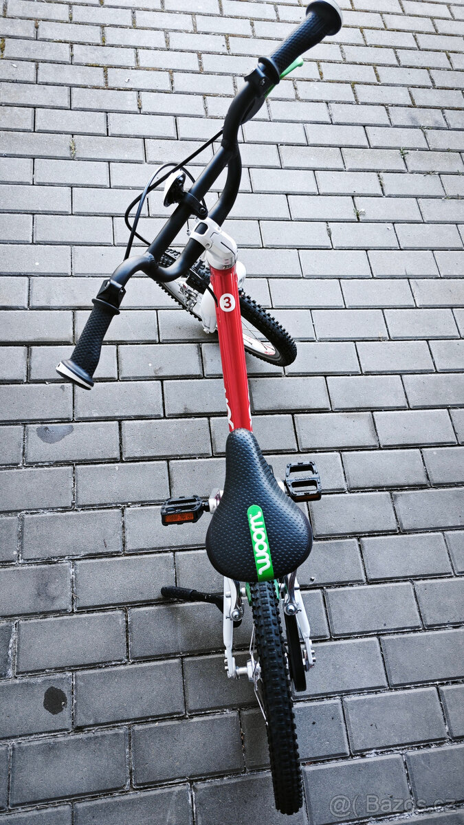 Dětské kolo Woom 3 + stojan - 3