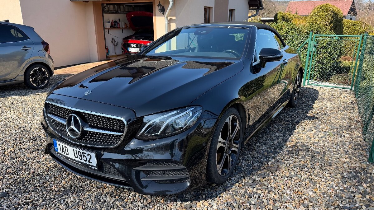 Mercedes-Benz E200 cabrio,AMG,BURM,Tažné,2x kola - 3