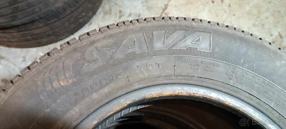 Pneu 155/80R13 Letní Sava - 3