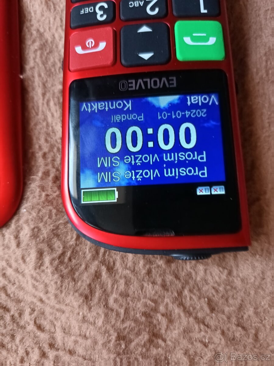 Easy phone FL červený. - 3