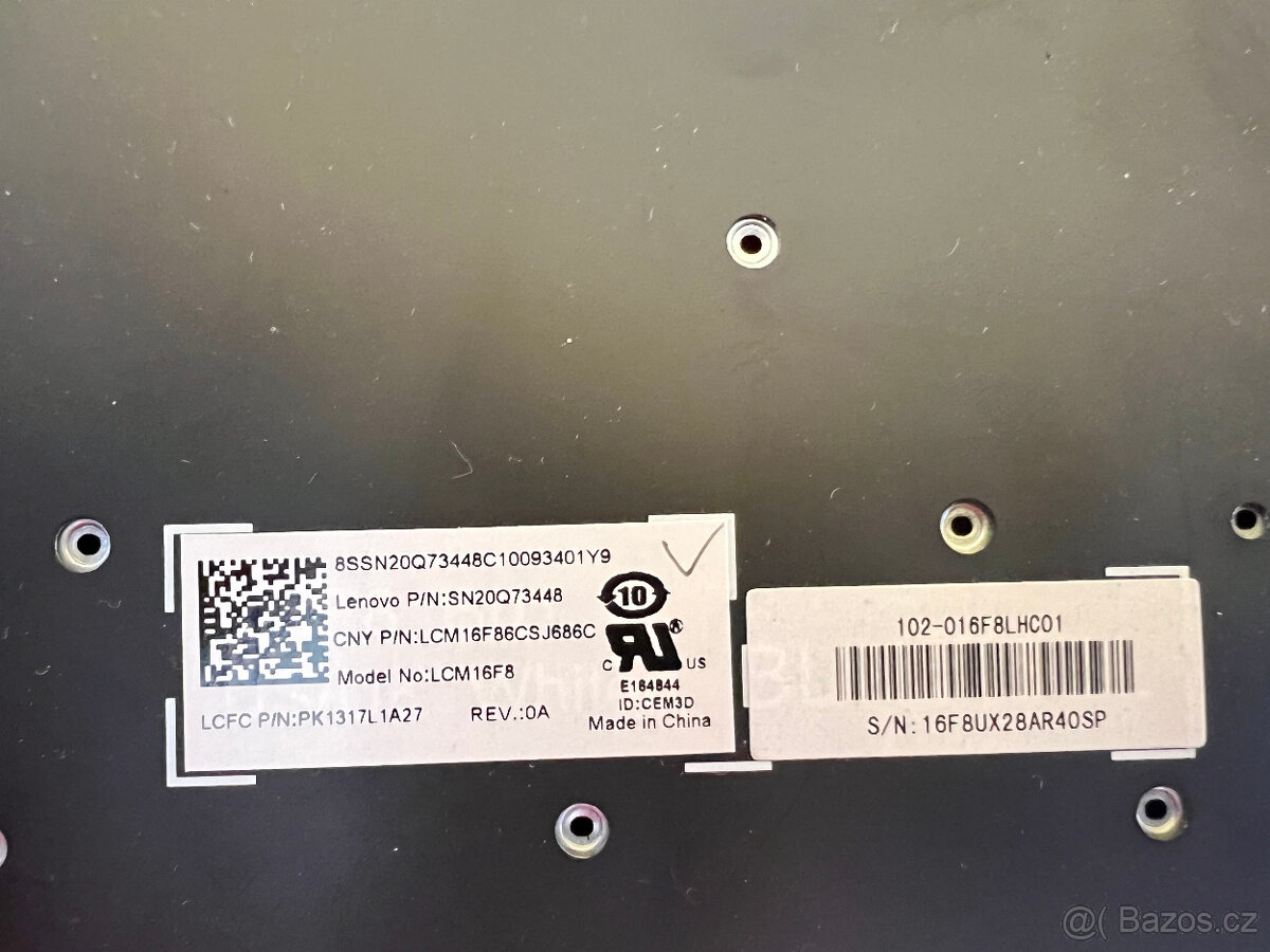 Lenovo klávesnice LCM16F8 - 3