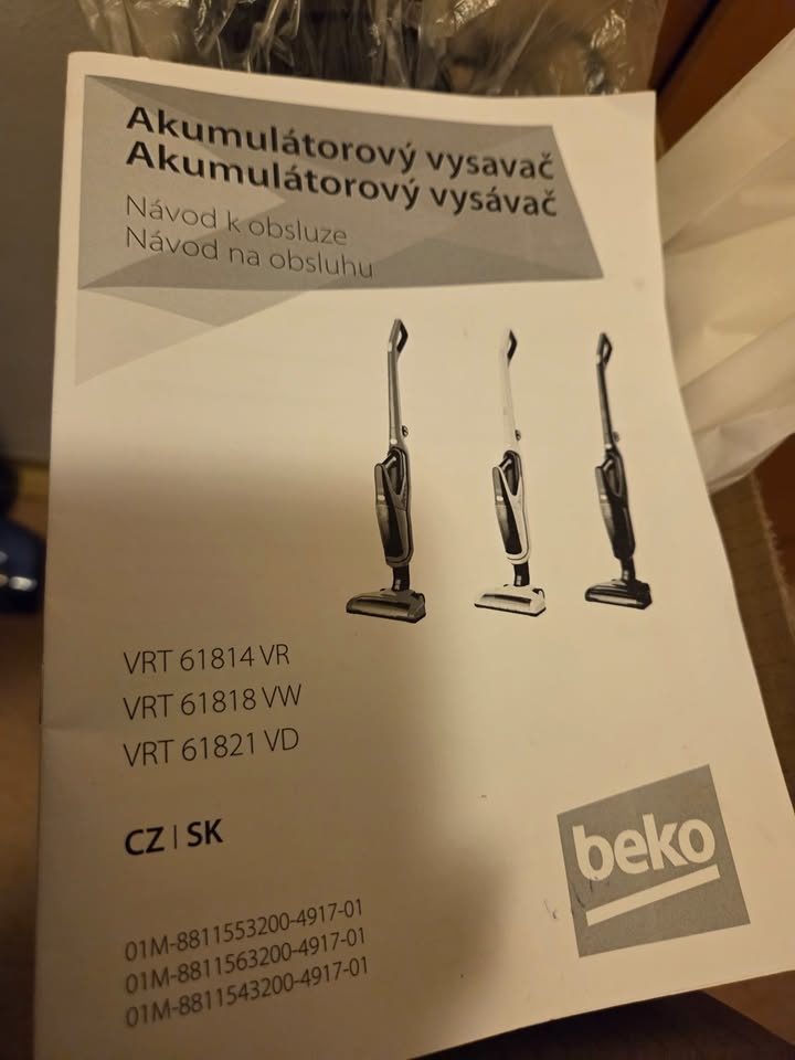 aku vysavač Beko VRT 61821 VD - 3