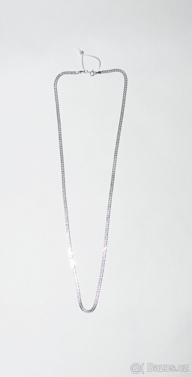 Stříbrný řetízek Rombus 60cm 9.44g ryzosti 925 DoprZDARMA - 3