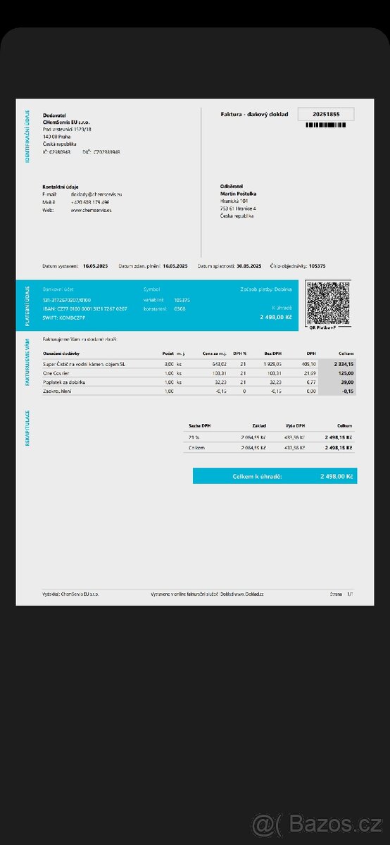 Čistič na vodní kámen - 3