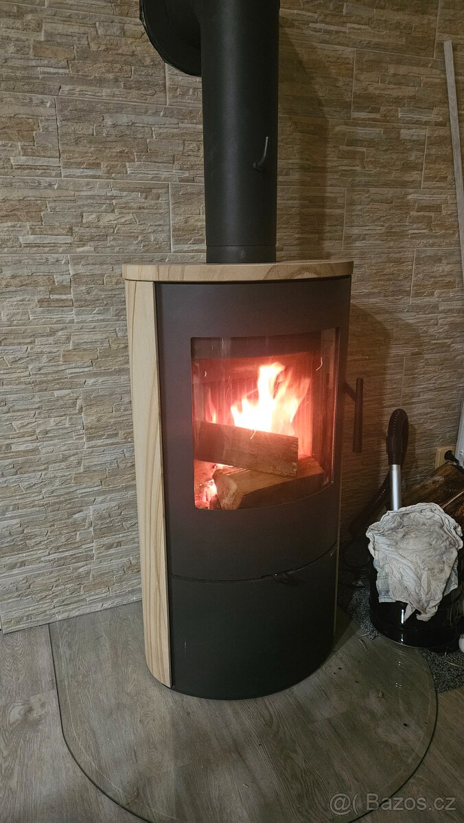 Krbová kamna ROMOTOP EVORA 07 pískovec - 3