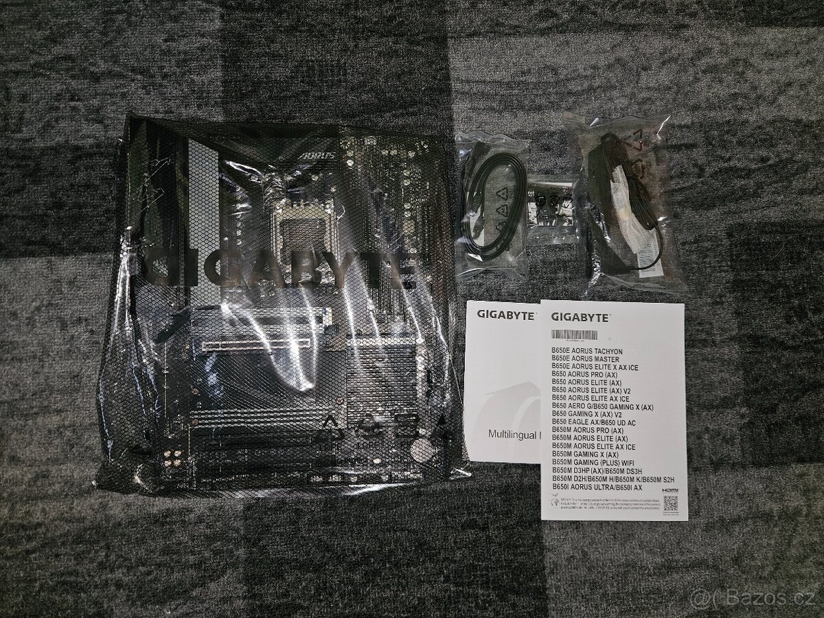Prodám základní desku Gigabyte B650 AORUS ELITE AX V2 - 3