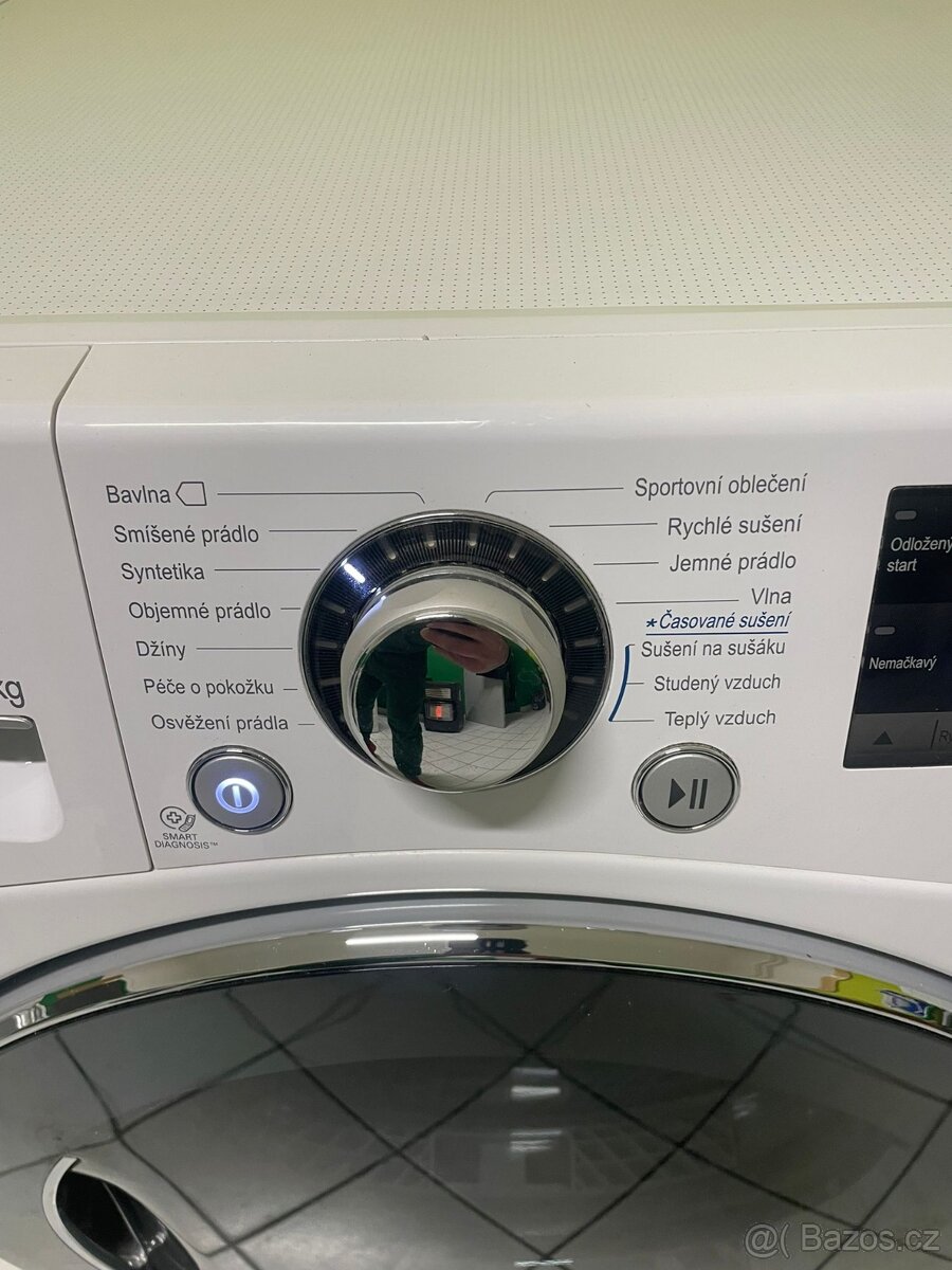 Sušička LG. Mod. RC 8055AH1Z. Na 8 kg. En. třída. A++. - 3