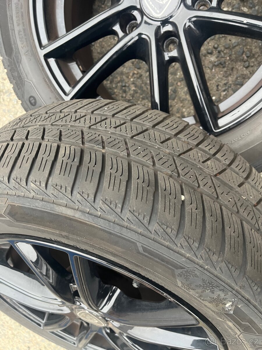 Alu kola R16 5x120 zimní pneu 205/55/16 - 3