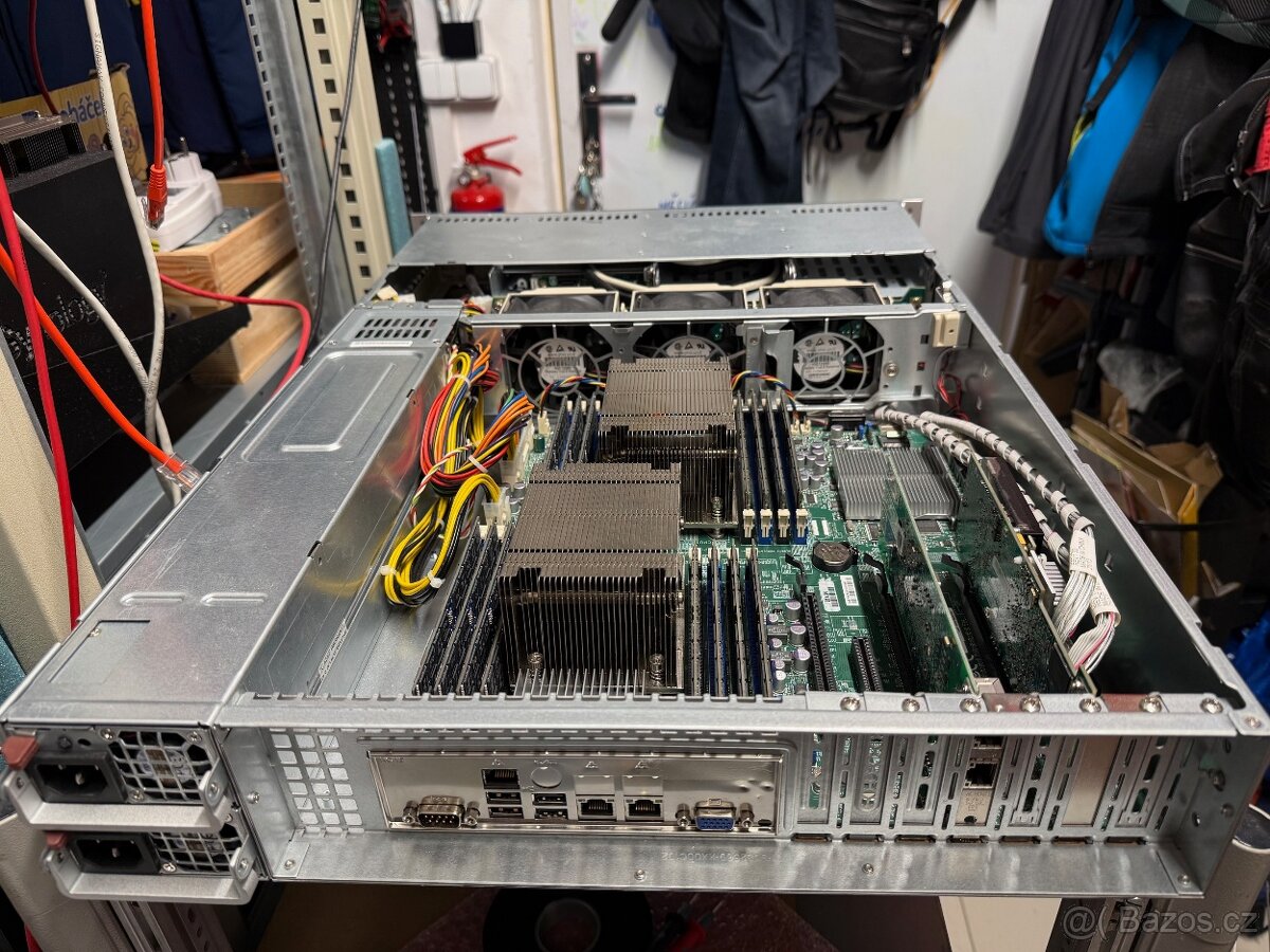 2U Supermicro Storage (20core/128GB/HW RAID/8x 3,5" hotswap - 3