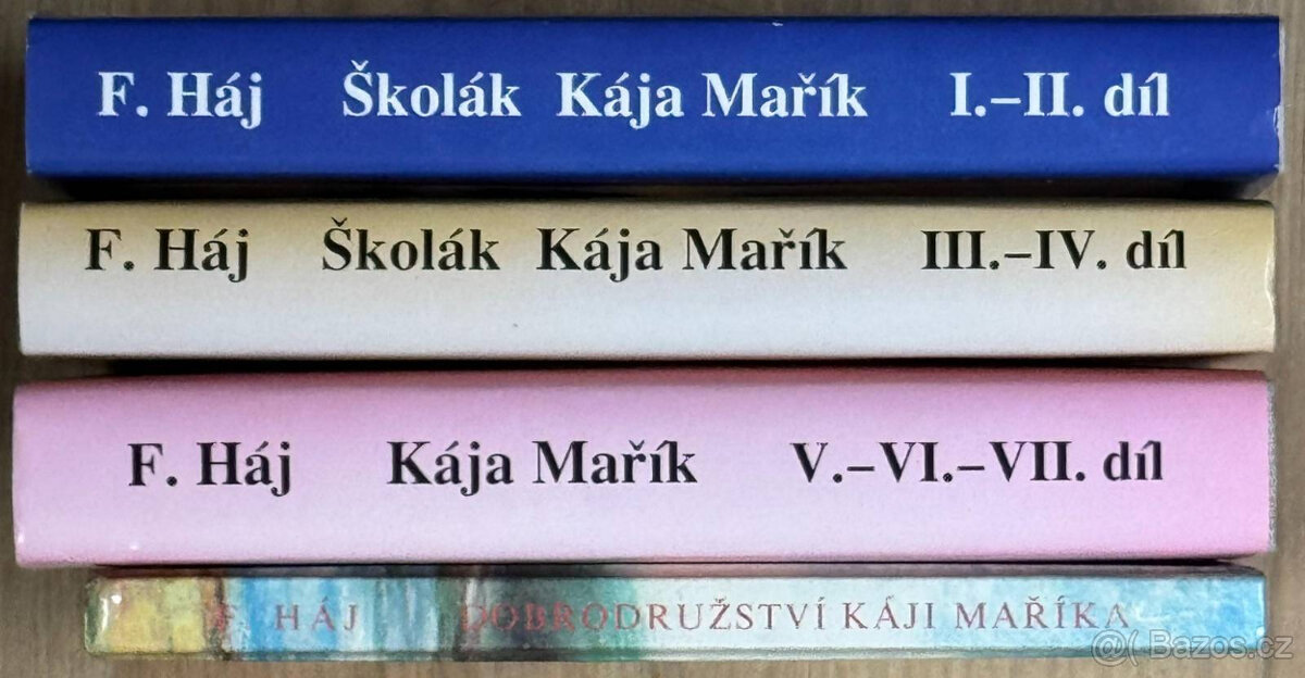 4x Kája Mařík KOMPLET Autor: Felix Háj - 3
