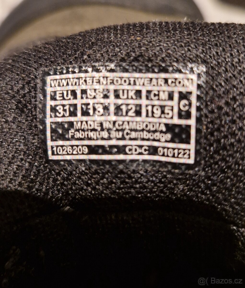 Dětské boty Keen vel. 31 - 3