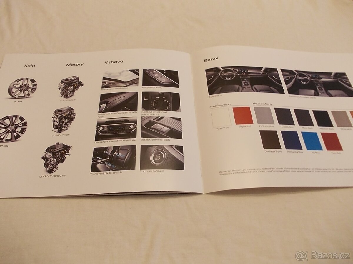 HYUNDAI i30 i40 - sada českých prospektů - 3