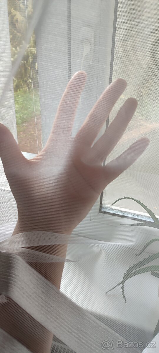 Hotová záclona s pruhy - 3