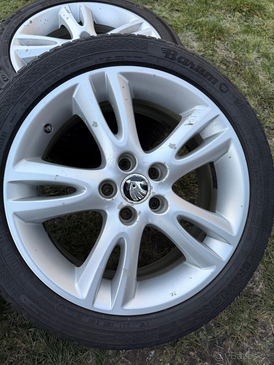 Originál letní alu kola Škoda 205/45R16 - 3