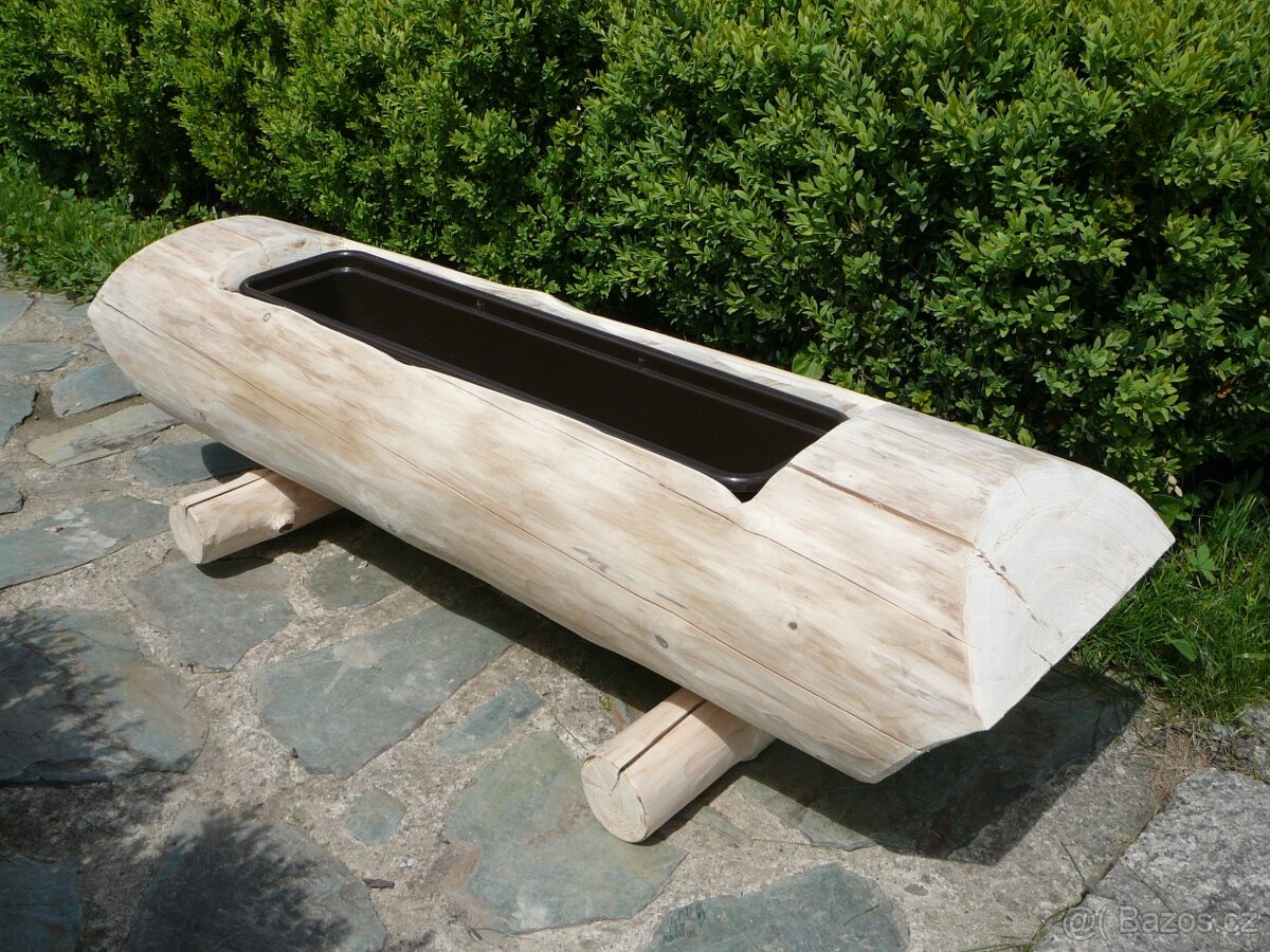 Dřevěné masivní koryto - 3