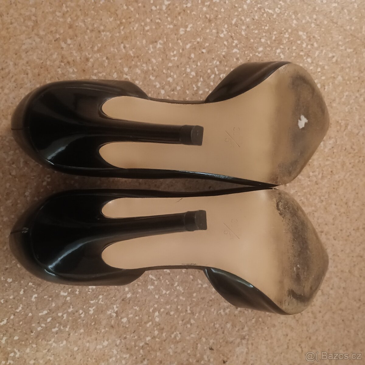 Černé lodičky vel. 38 - 3