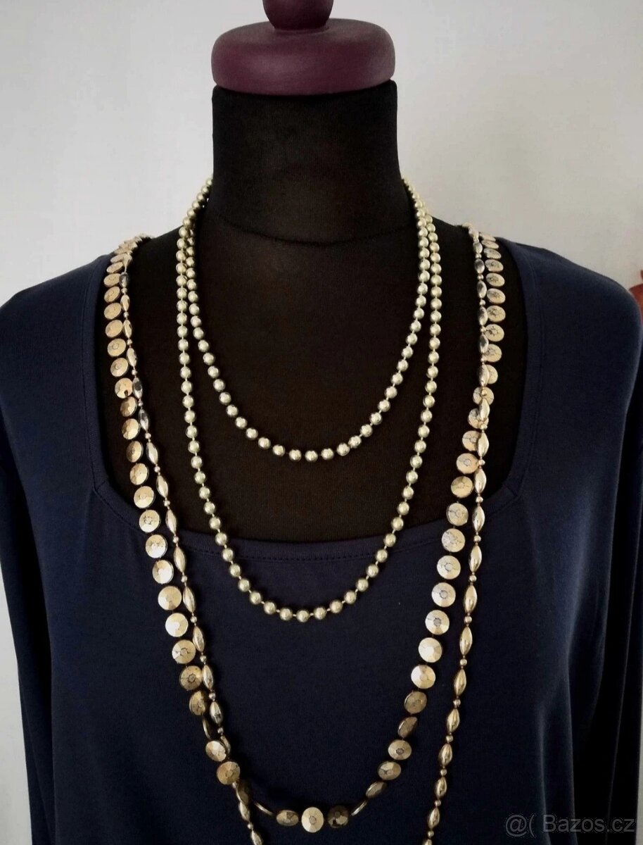 Nové trikotové midi šaty 40/42 - 3