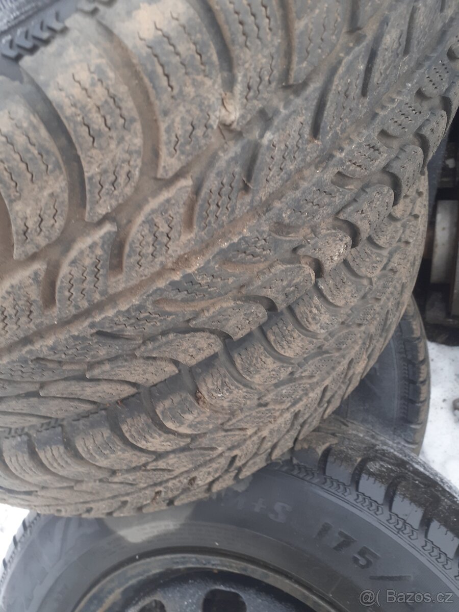 Vw,Škoda 5x100 zimní sada - 3