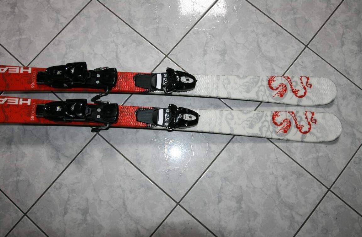 lyže Head 117 cm , lyžaky salomon - 3