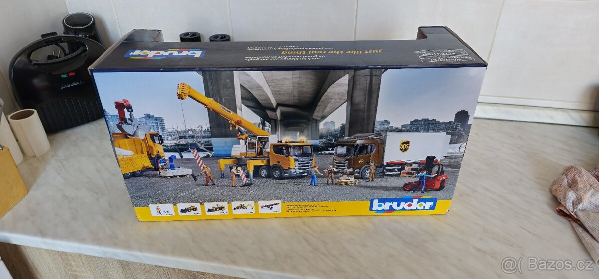 Bruder hračky, scanie nová - 3