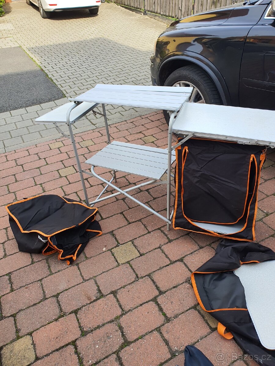 Kempingový stůl, kuchyň - 3