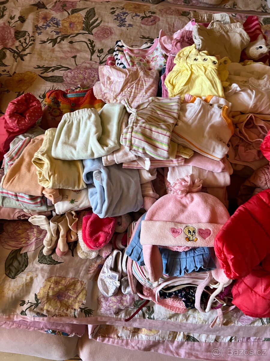 Oblečení holčička 50-68 - 3