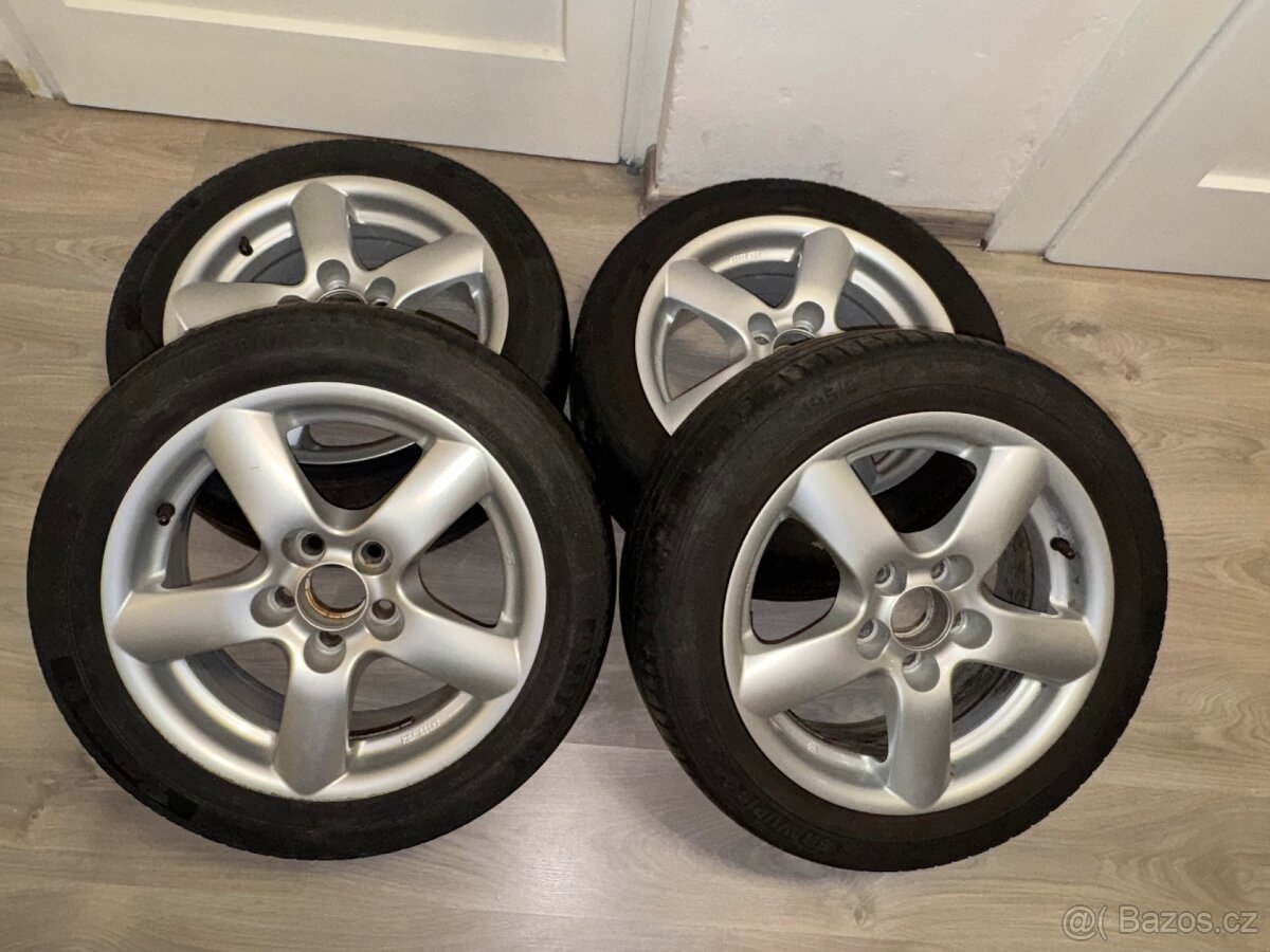 Prodám alu kola 15” 5×100 - 3