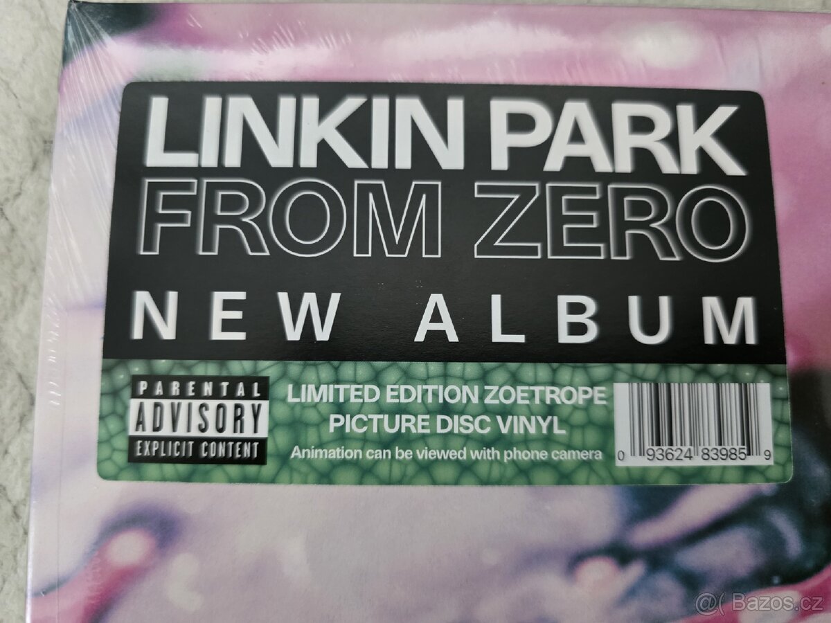 ZOETROPE Linkin park - From zero vinyl - 3