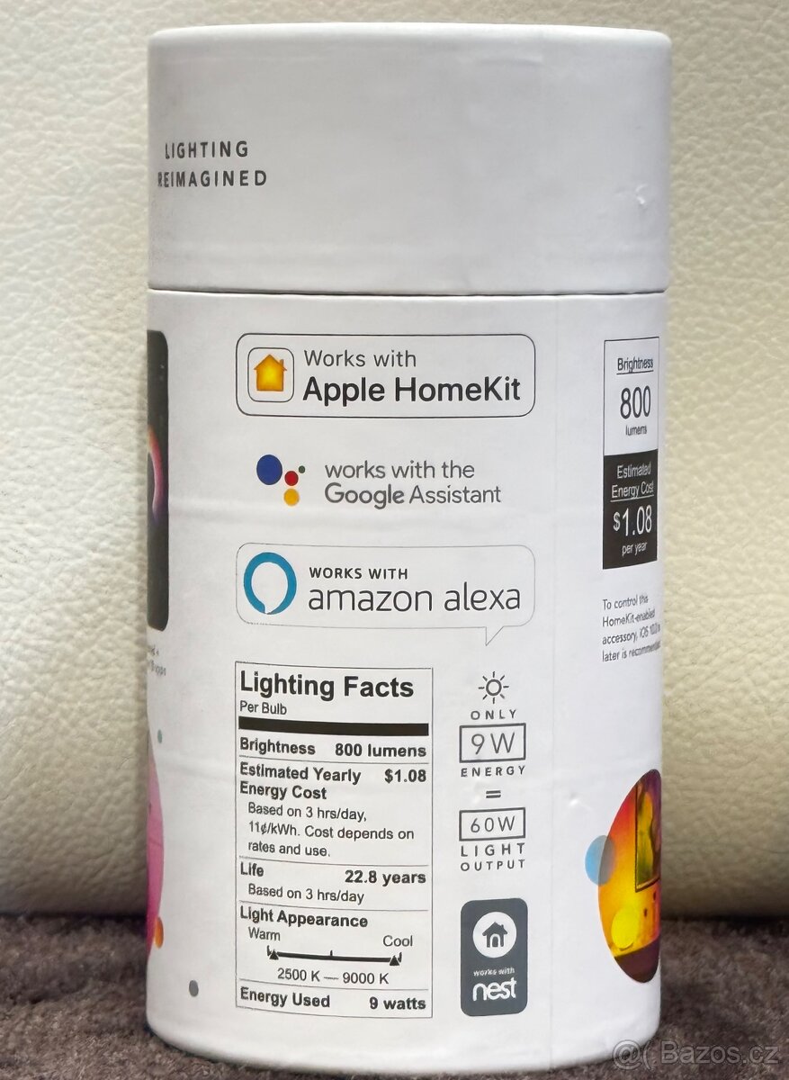 LIFX Mini – chytré Wi‑Fi LED žárovky RGB (E27) - 3