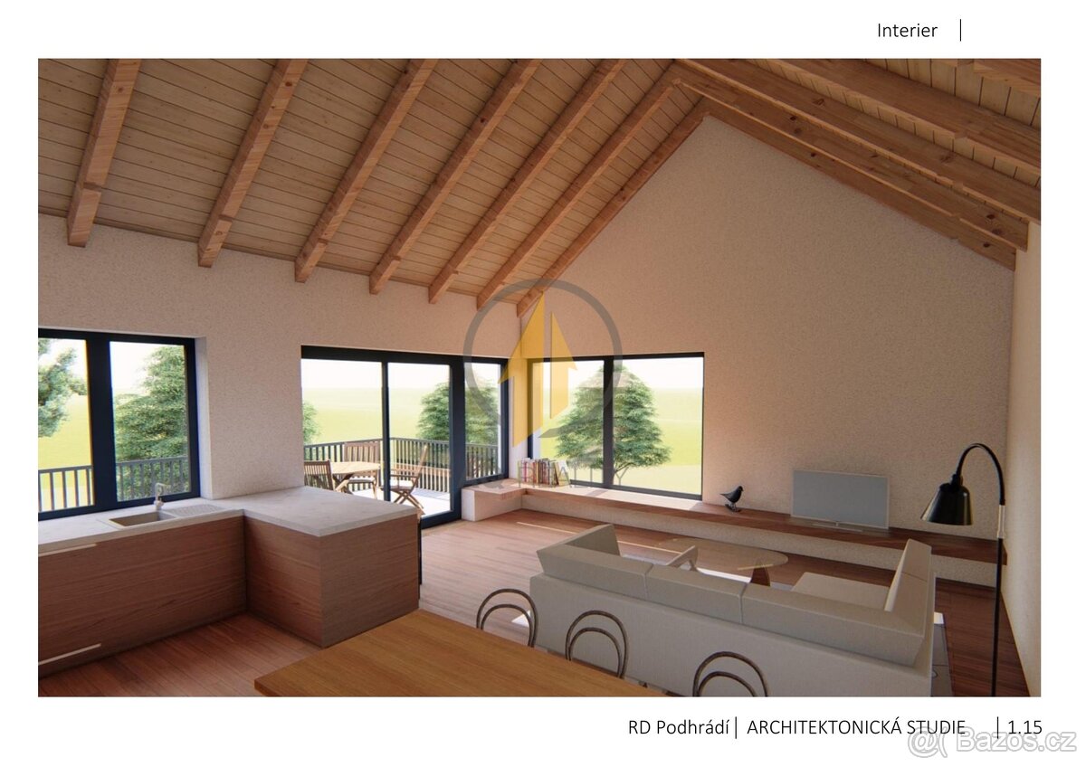 Prodej stavebního pozemku 1007 m² – Podhradí u Jičína - 3