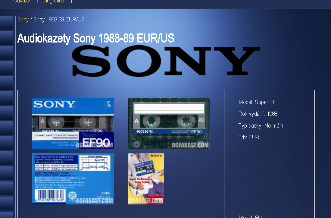 Prodám Sony EF -90 - 3