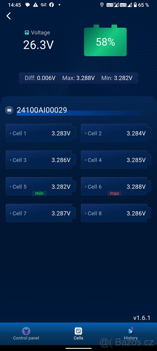 Baterie Ultimatron LiFePO4 - 3
