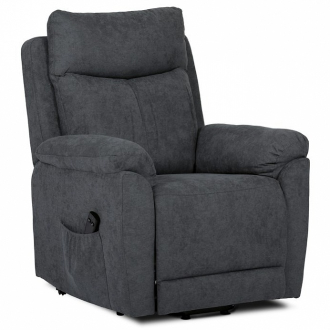 Relax Relaxační křeslo TV-336 s elektrickým ovládáním a šedo - 3