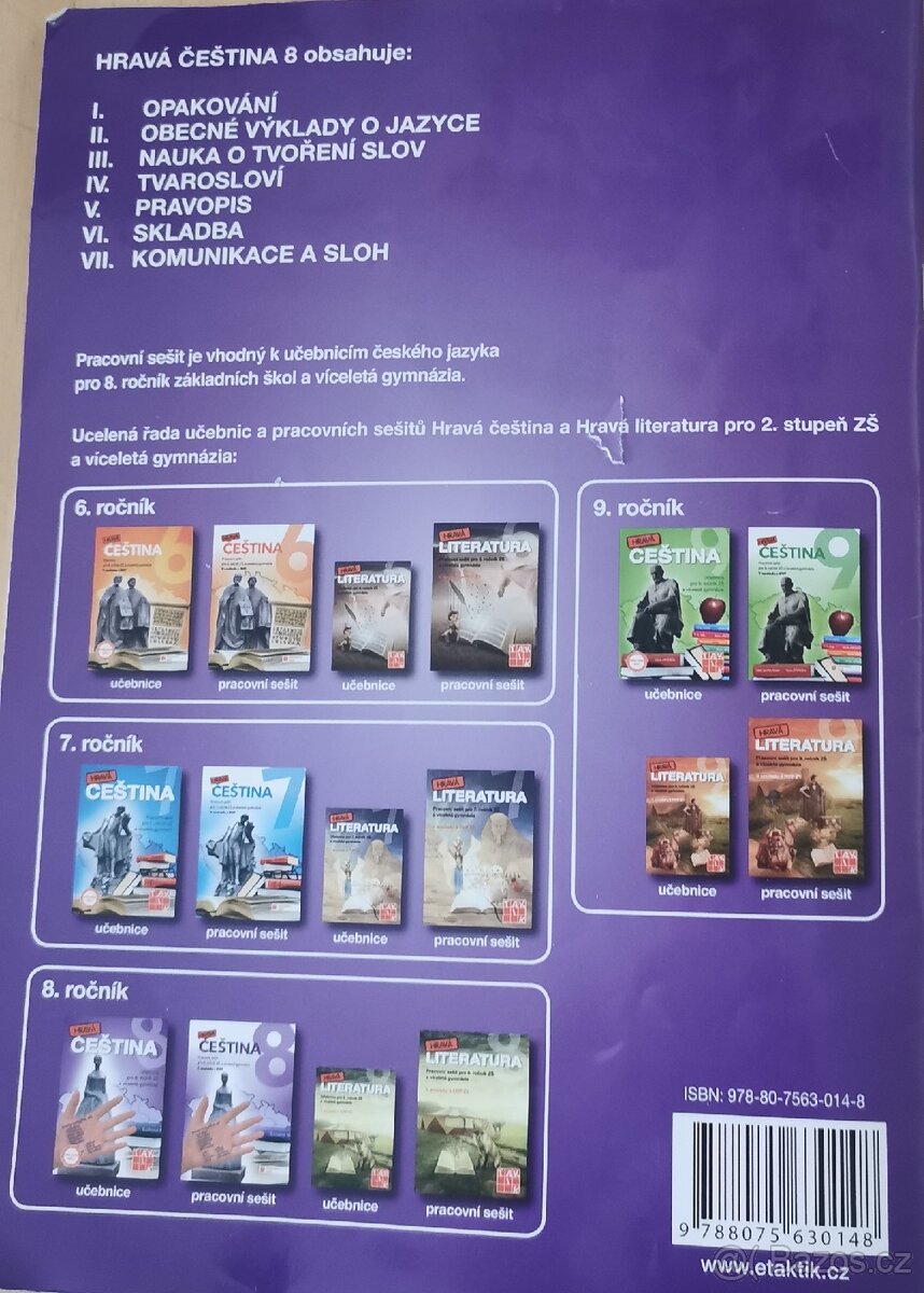 Pracovní sešit hravá čeština - 3