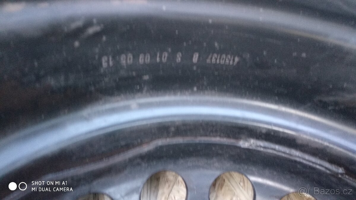 Plechové disky 15" 5x114,3 Renault - 3