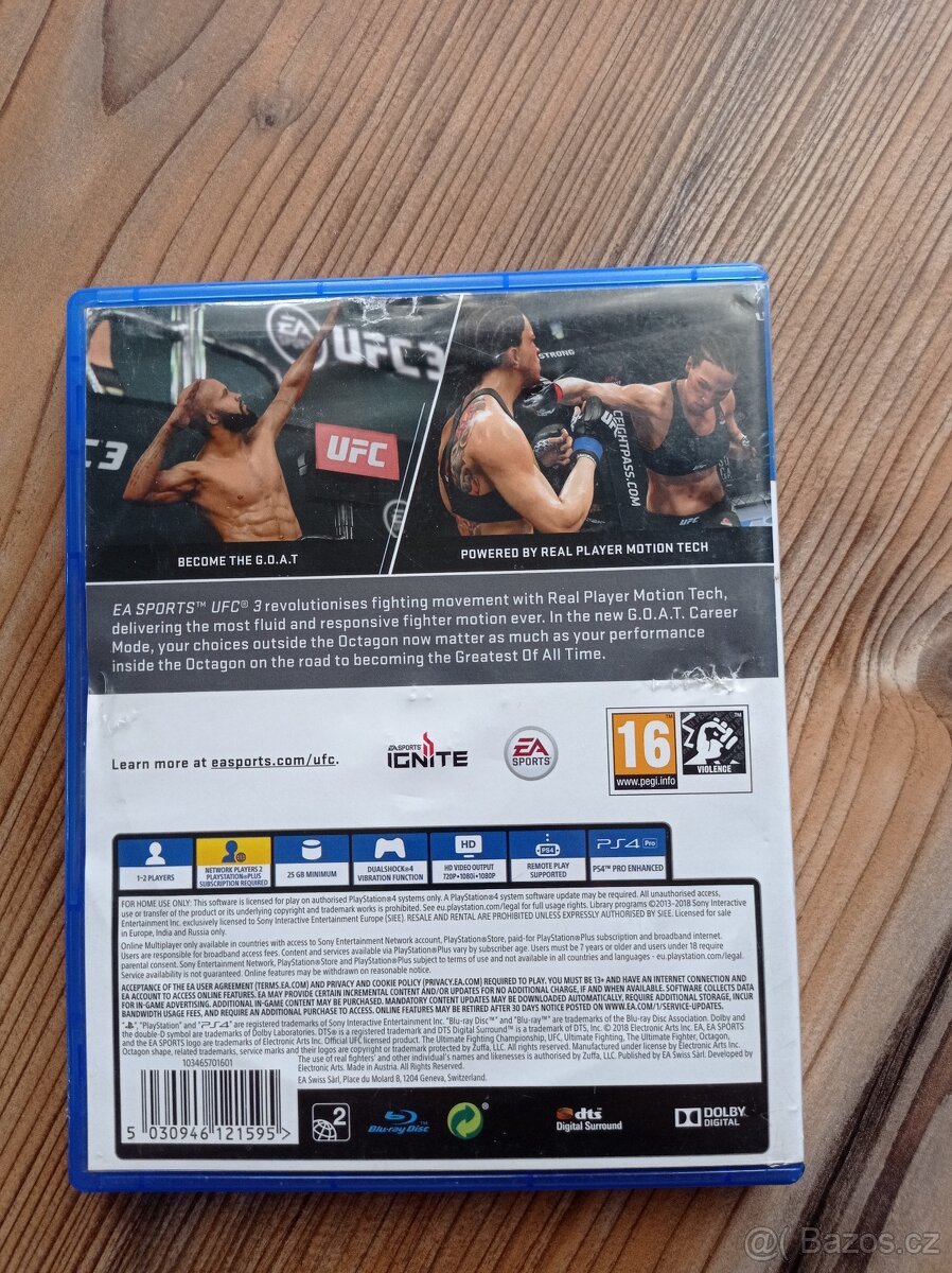 Hra pro PS4 - UFC3 - 3