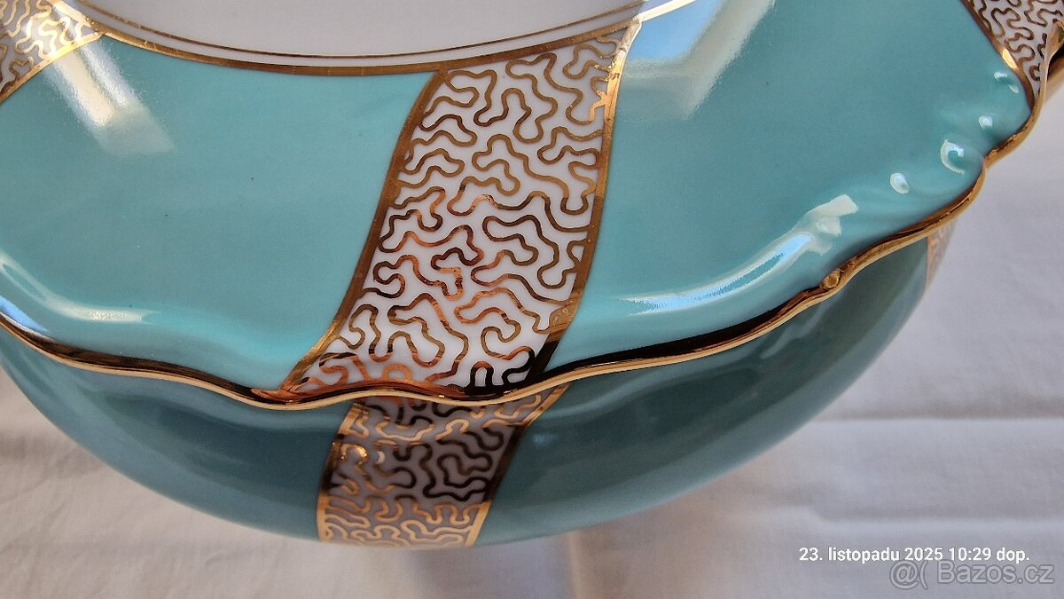 Jídelní porcelánová souprava - perfektní stav - 3
