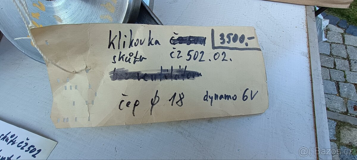 Skutr ČZ KLIKOVKY - 3