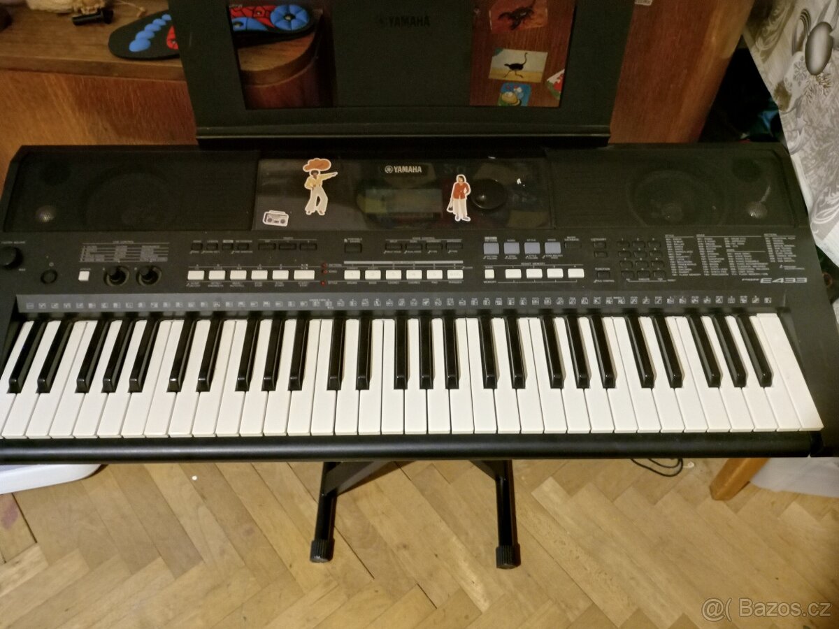 Klávesy PSR E 433 - 3