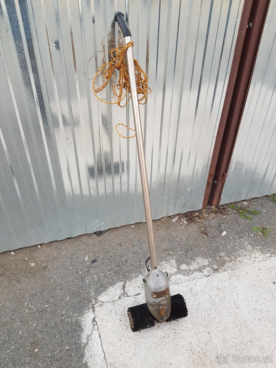 Historická elektrická leštička na parkety, Francie 30.léta. - 3