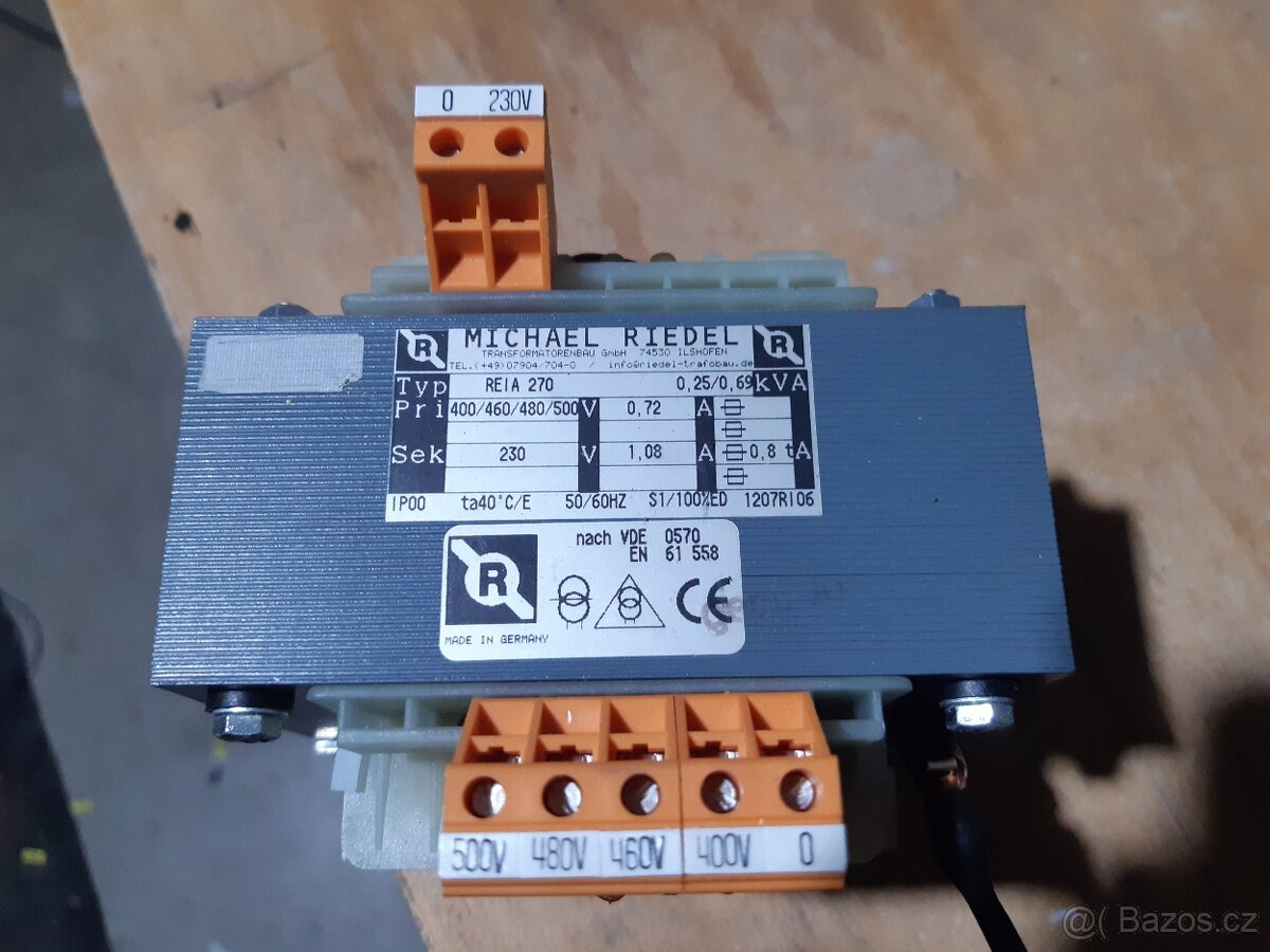 Transformátor MICHAEL RIEDEL, REIA 270 - 3